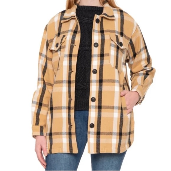 Lucky Brand Tops - Lucky Brand Oversized Shacket Women’s Size Large